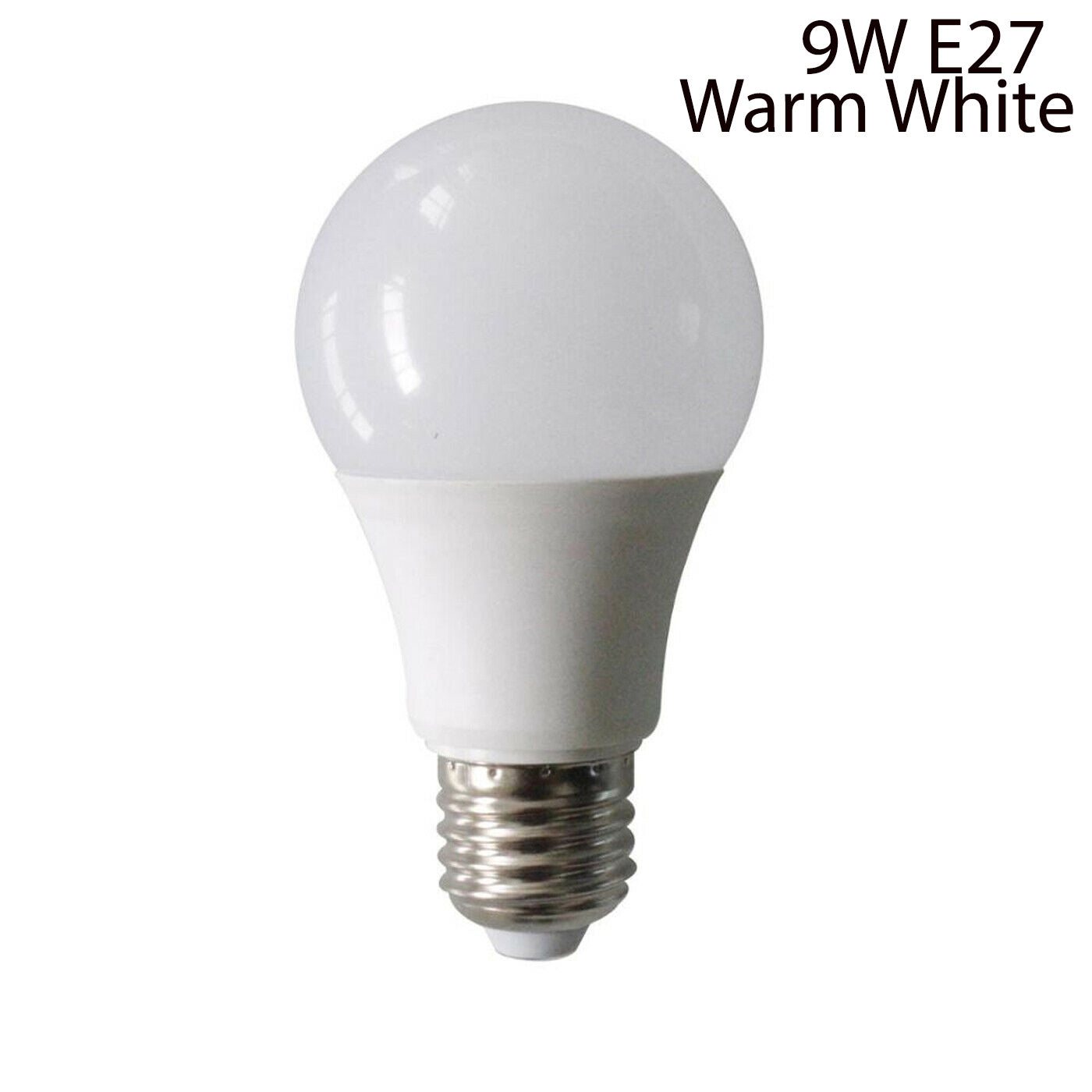 E27 9 W energiesparende warmweiße LED-Glühbirnen A60 E27 Einschraubbirnen, nicht dimmbar