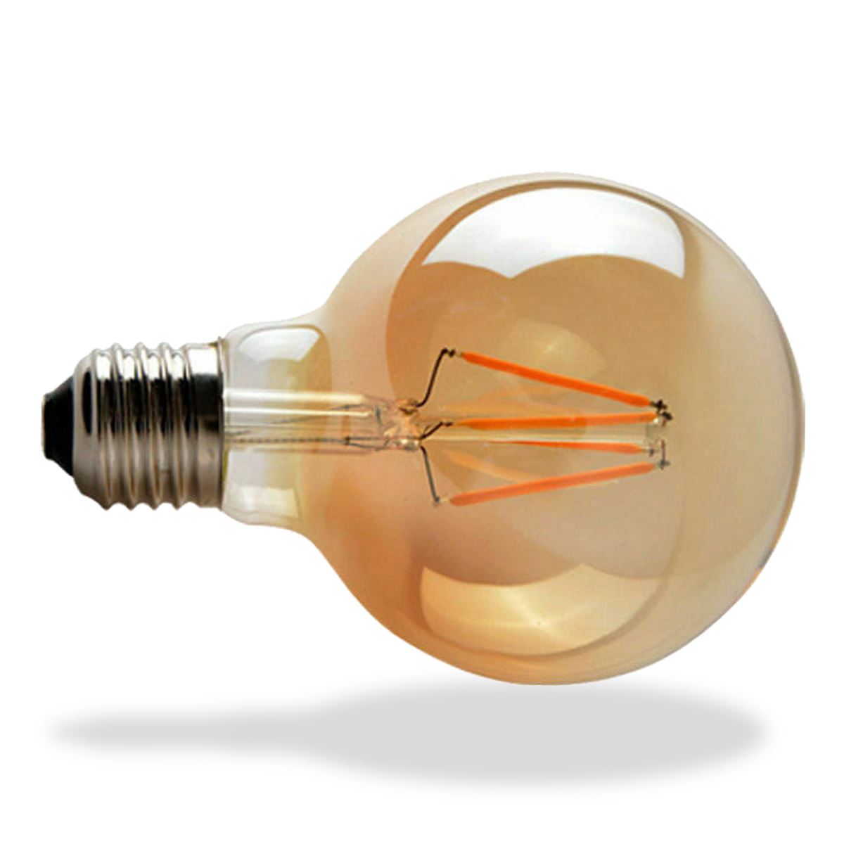 Vintage E27 LED Glühbirne Dimmbare 4Watt Glühbirne 
