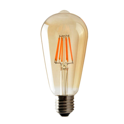 Dimmbare LED Lampen ST64 LED E27 Energiesparend ~1889