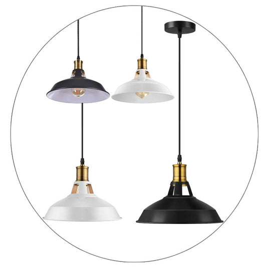 Industrielle Pendelleuchte |Ø30cm|E27|Deckenleuchte 
