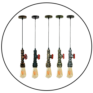 Pendelleuchte Wohnzimmer Lampe für LED Röhren