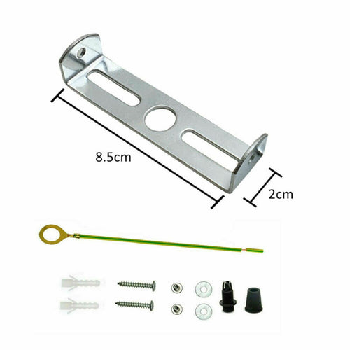 Deckenleuchte Halterung Baldachin mit Zubehör 85mm ~1291