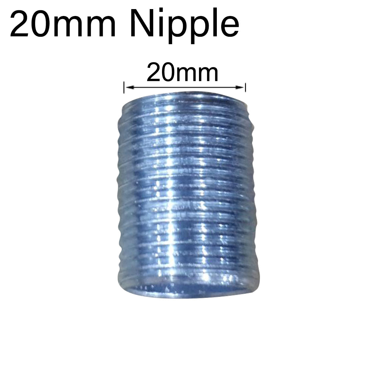 20mm Nipple Pipe Beleuchtungszubehör