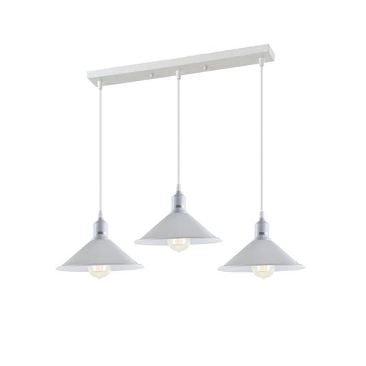Pendelleuchte 3 flammig lampenschirme hängelampen