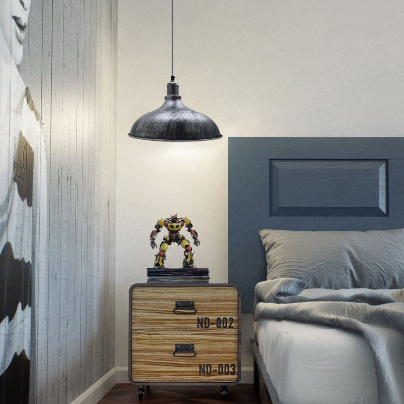 Moderne Pendelleuchte Ø 36cm| E27 Metallampe 