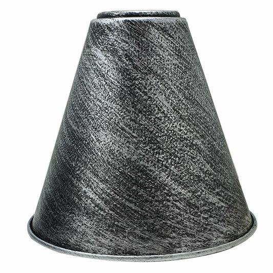 SILVER_Kegelförmiger Lampenschirm