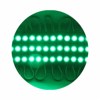 Grünes SMD LED Injektionsmodul IP67 DC12V wasserdichte hochbeleuchtete Lampe