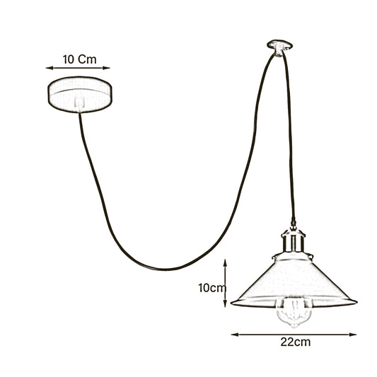
Wandleuchte Innen|Modern Wandlampen|Schirm Ø 22CM