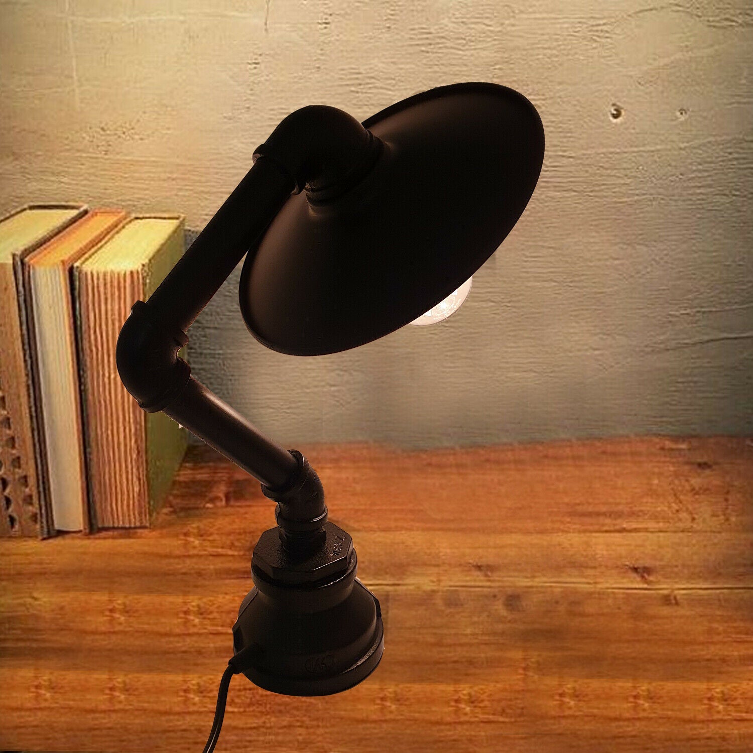 Table Lamp Light Fixture Fitting Rustic - LEDSone DE