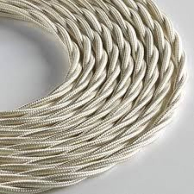 Hochwertige italienische 2-adrig Vintage-Flexkabel in verschiedenen Farben