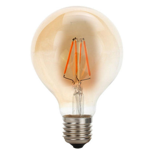 Vintage Dimmbare G95 E27 4W LED Glühbirne Fassung