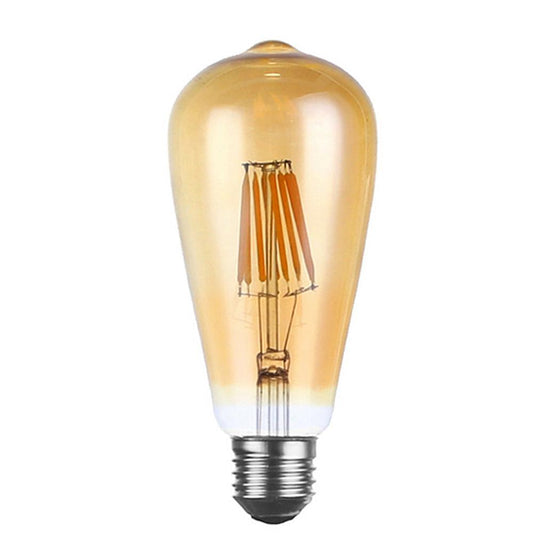 Vintage Glühbirne E27 Dimmbare ST64  8W LED Birnen 