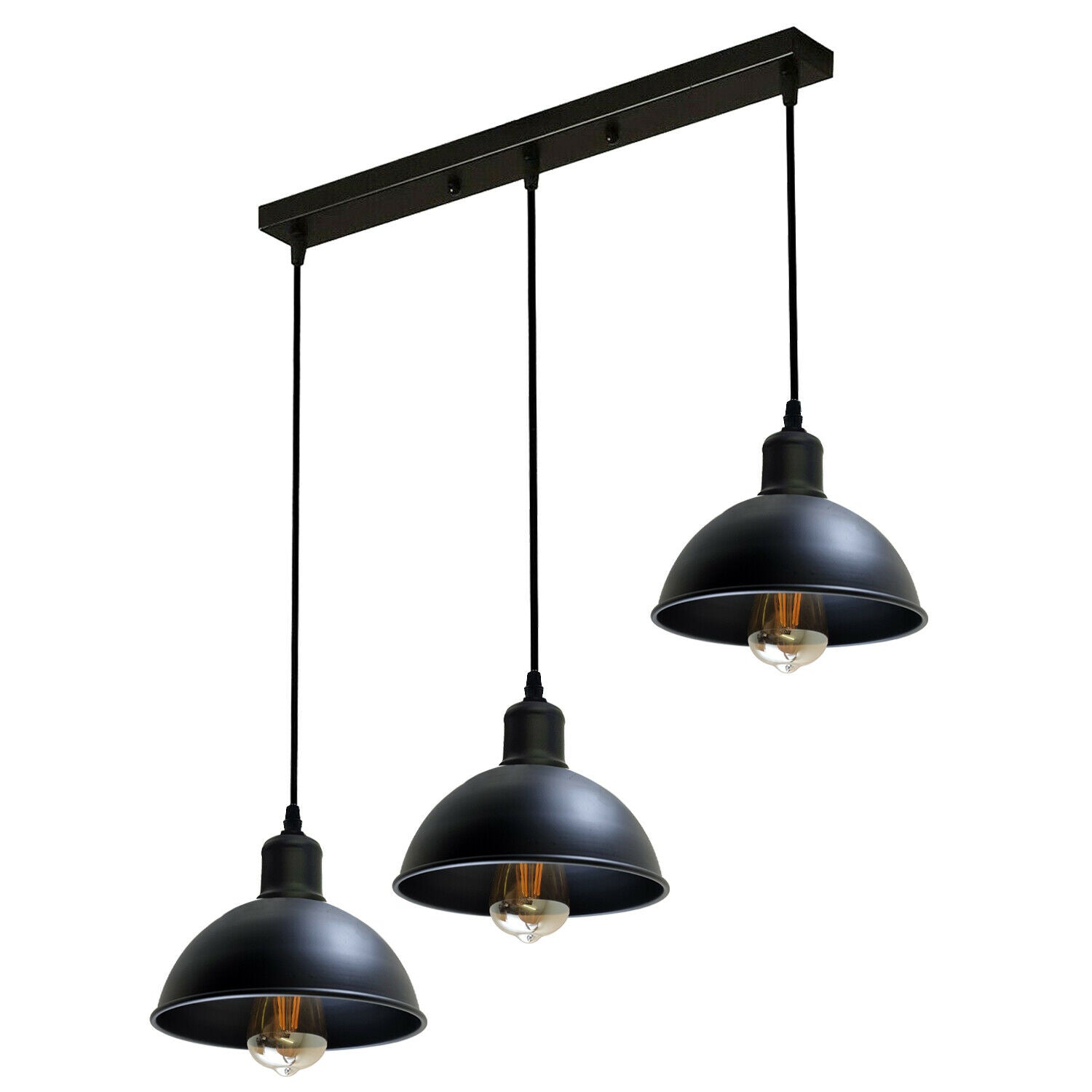 Vintage Pendelleuchte 3 Flammig Für Wohnzimmer 