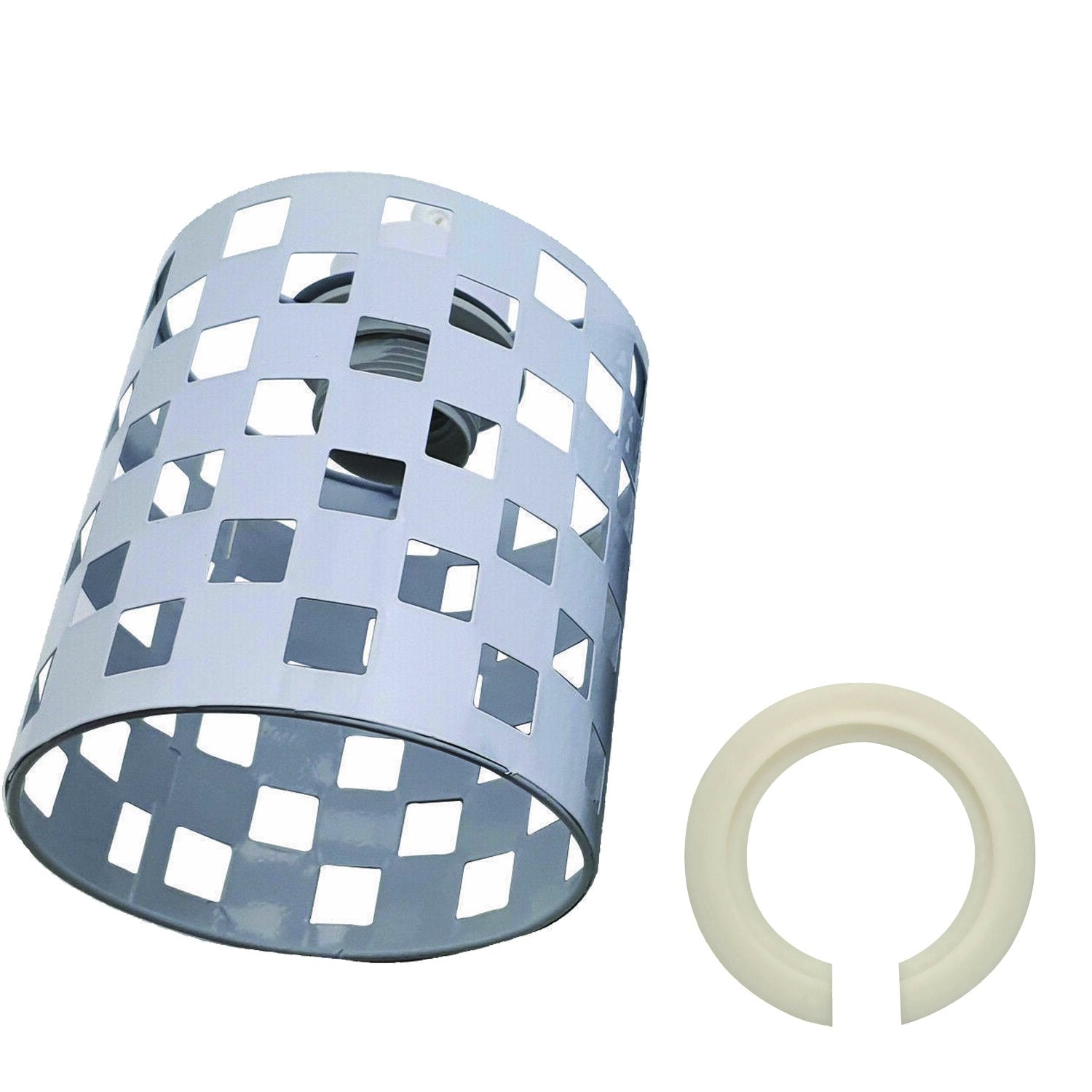 Weißmuster Lampe aus Metall – Stilvoll beleuchten mit Lampenmuster