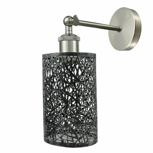 Retro Blumenmuster Trommel Wandleuchte Küche/Esstisch~1537