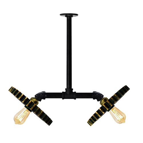 Vintage Retro & Industrial Style Einbauleuchten und Rohrleuchten für Deckenleuchten