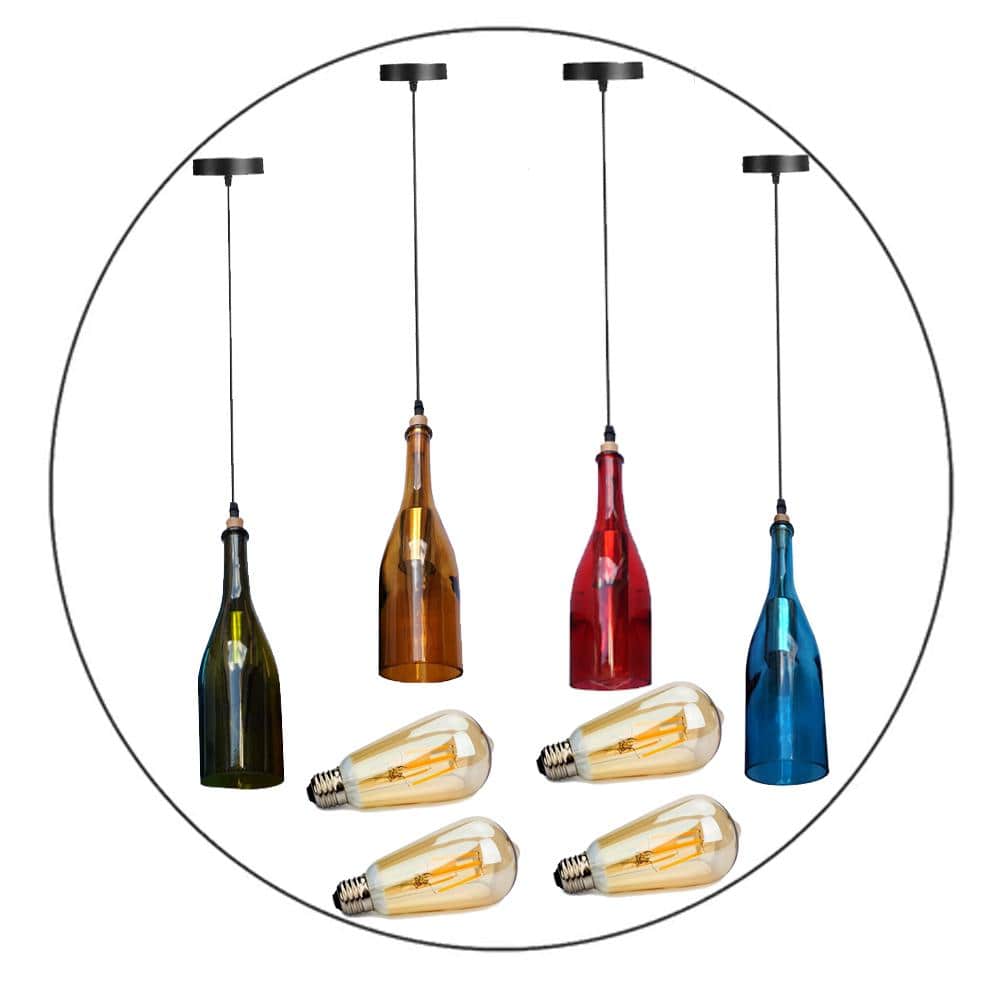 Flasche Lampenschirm Kronleuchte Kristall