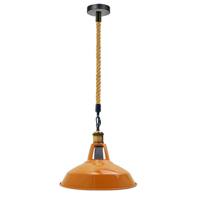 Industrieller moderner Retro-Vintage-Stil Deckenpendelleuchte Kronleuchter Lampenschirm
