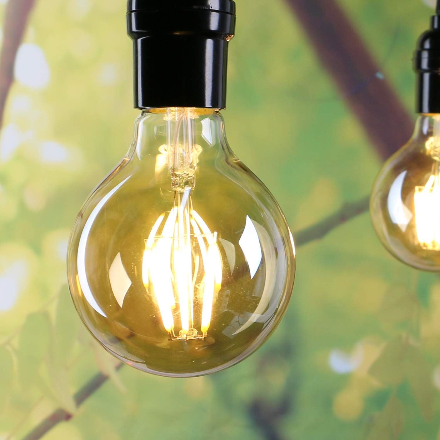 Vintage E27 LED Glühbirne Dimmbare 4Watt Glühbirne 