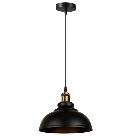 Pendelleuchte über esstisch innen weiß/schwarz E27 lampen~1890 - Variant: Yes / Alles schwarz