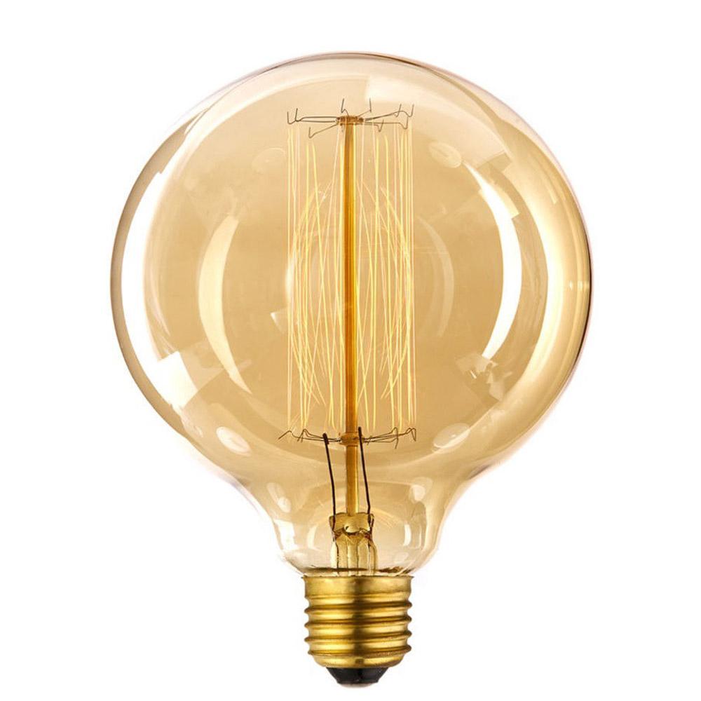 G125 E27 60W Dimmbare Vintage Glühbirne