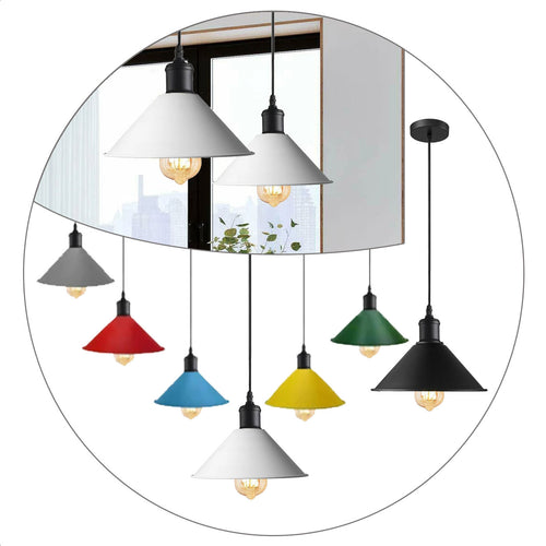 Moderner weißer Lampenschirm Decke Hängelampe Esstisch~1505