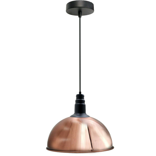 Lampada a sospensione moderna in oro rosa | design a cupola | E27 | 95 cm ~1360