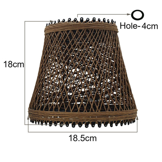 Nest Bird Cage Pendelleuchten Gewebter Rattan Creative Lamp Cage