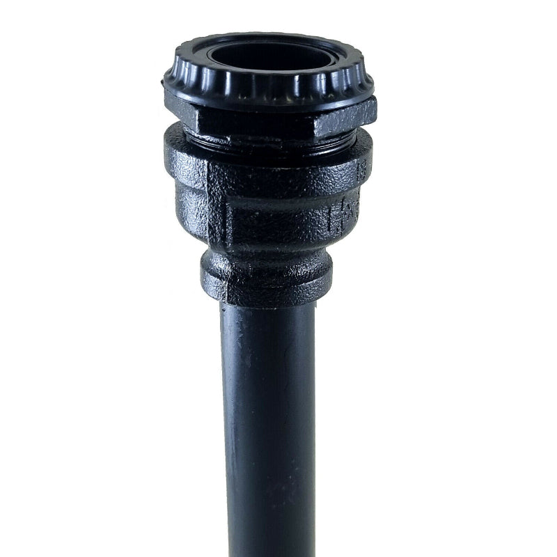 Design Deckenlampe Schwarz-Metall für Schlafzimmer. 