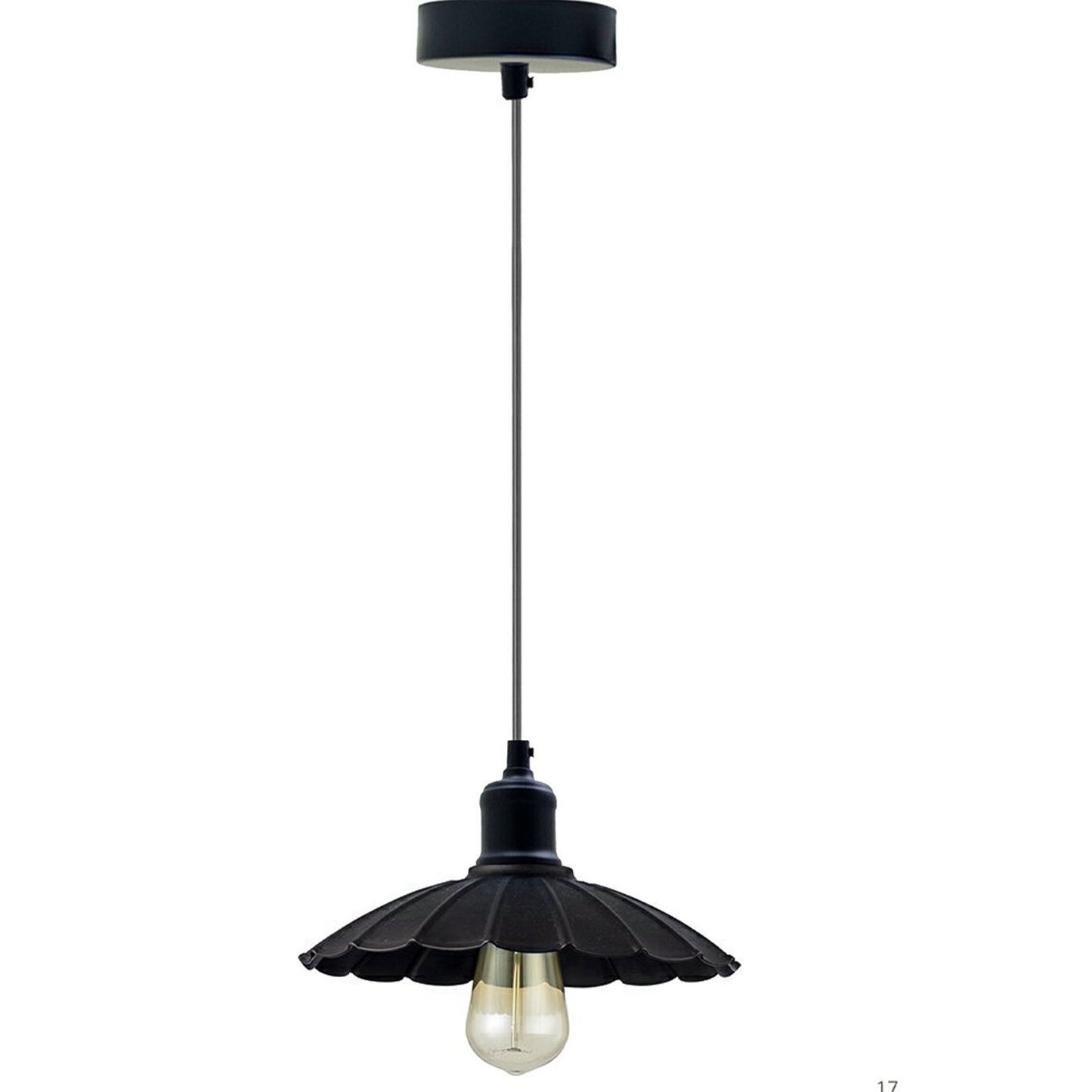 floralem Design Pendelleuchte Retro Pendellampe Lampe Leuchte