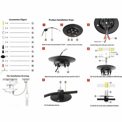 Spinnenlampe Dimmbar Deckenpendelleuchten Esstisch