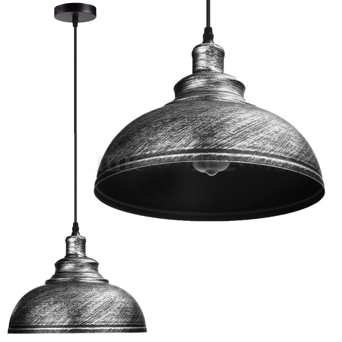 Vintage Eisenlampe 7