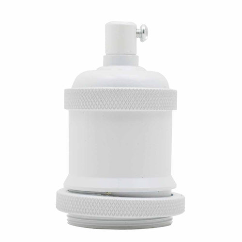 10A Lampensockel typen E27 lampenfassung weiß ~1117